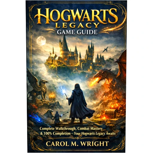 Carol M. Wright Hogwarts Legacy Game Guide: Complete Walkthrough, Combat Mastery & 100% Completion – Your Hogwarts Legacy Awaits