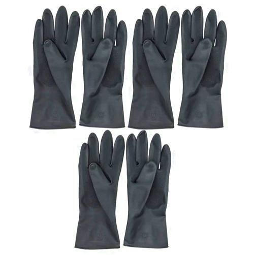 Uonlytech Hair Styling Accessories 3 Pairs Salon Hair Dye Gloves Black Hair Coloring Gloves Reusable Gloves for Hair for Home and Salon Hair Dyeing Mens Shampoo