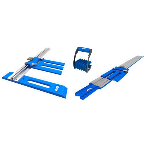Kreg Circular Saw Cutting Kit with KMA3000 Panel Carrier - Rip-Cut™ & Accu-Cut™ Bundle - KMA2685, KMA2700, KMA3000