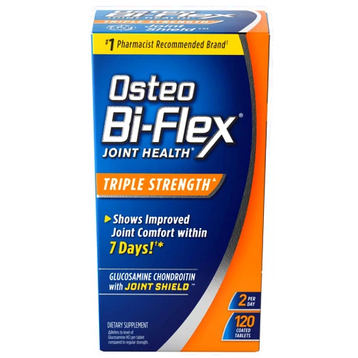 Osteo Bi-Flex Triple Strength(5), Glucosamine Chondroitin with Vitamin C Joint Health Supplement, Coated Tablets, 120 Count