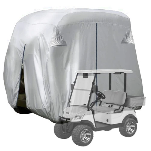 Urby Waterproof Golf Cart Covers, Aluminum Based Club Car Cover Universal Fits for Club Car, Ezgo, Yamaha & Most Brand