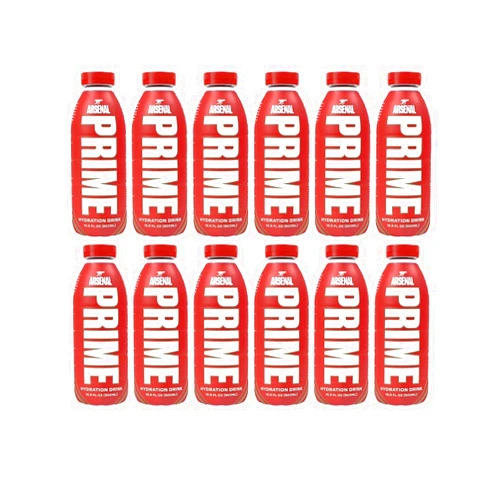 Alphatek.store Arsenal Prime Bottle, Limited Edition UK Exclusive Collectible, New Goalberry Flavor, (1 Bottle) with alphatek.store sticker (Arsenal 12PK)