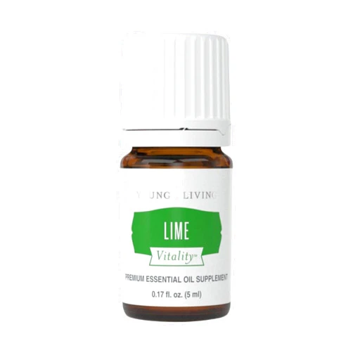 Young Living Lime Vitality 5ml - Food-Grade Essential Oil for Culinary Creations - Adds Delicious Zing to Dishes - Citrus Flavor with Zesty Notes for Cooking - Enhances Food and Beverages
