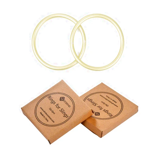 TOPIND 3 inch Aluminum Rings for Baby Slings and Baby Carrier, Sling Rings Wraps Carriers Durable Anodized Aluminum Rings Lead and Nickel Free, lab Tested for Strength and Safety (Light Gold)