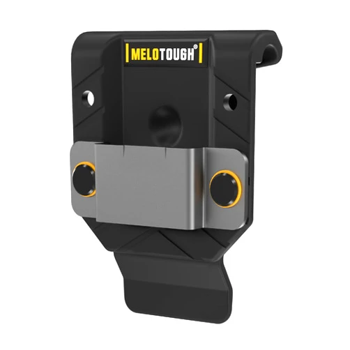MELOTOUGH Tape Measure Holder,Tape Measure Belt Clip,Tape Measure Holster,Tool Belt Clip,Measuring Tape Holder for Belt(Black)