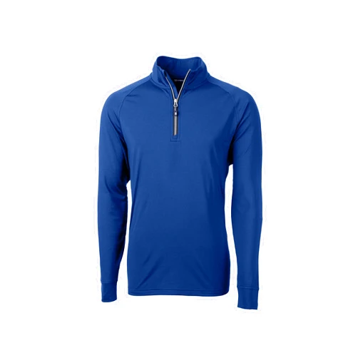 Cutter & Buck Mens Adapt Eco Knit Stretch Recycled Mens Quarter Zip Pullover