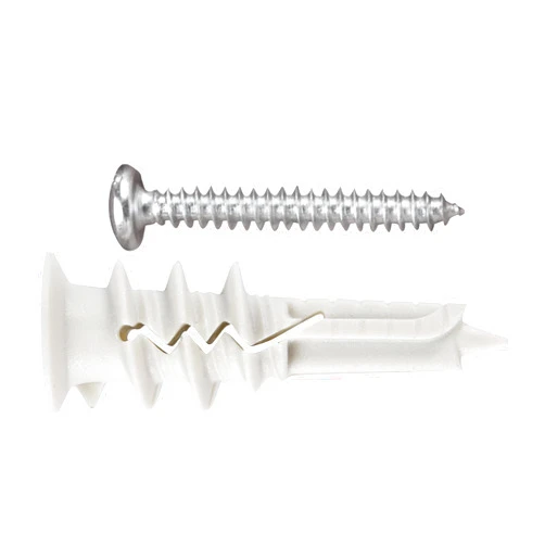 Bolt Dropper Self Drilling Drywall Anchors and Screws Kit - Set of 100 -Stainless Steel Self Drilling Screws | Supports up to 75 lbs. | Versatile Self Drilling Anchor Screws Kit for Home DIY Projects
