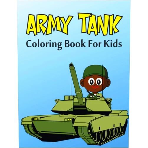 Modern Wave Press Army Tank coloring book For Kids: Coloring Book for Toddler/ Preschooler and Kids,Ages 4-8