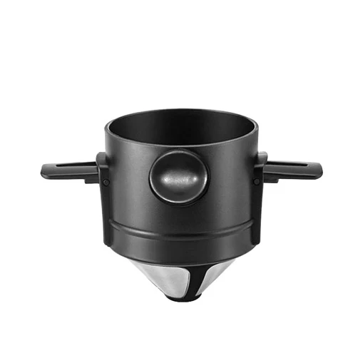 MERMOO YILAN Pour Over Coffee Dripper Drip Coffee Reusable Filter Paperless Collapsible Travel Single Cup Coffee Filter Cone Easy to Clean for Camping Backpacking Hiking