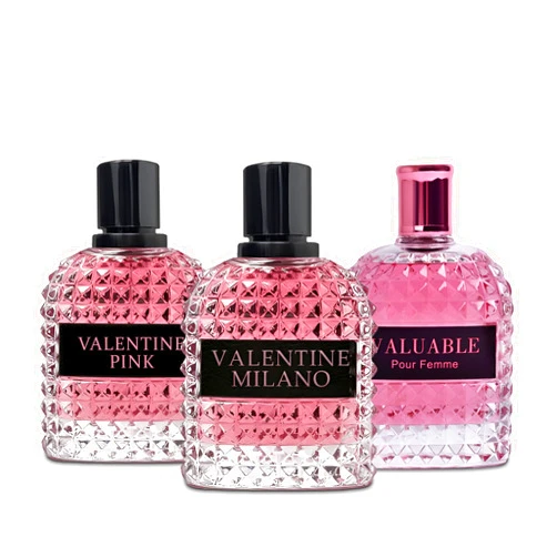 AFLUXE Valentine/Valuable Perfume for Women Eau De Parfum-Amber Floral Jasmine,Bourbon Vanilla & Woods Oriental-Floral Fragrance with a Modern Twist Elegant 100ml Bottle with Box Package(Random 1PCS)