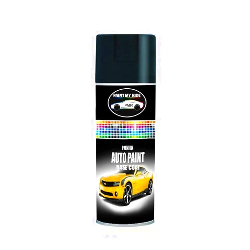 Paint My Ride Spray Paint & Clear Coat for Nissan color Black Metallic EEC