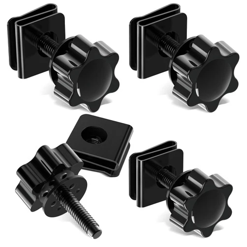 Amazicha Saddlebag Locks Upgraded Theft Deterrent Saddle Bag Bolts Mounting Hardware Compatible for Harley Davidson Touring Street Glide, Electra Glide, Road King, Road Glide 1988-Later