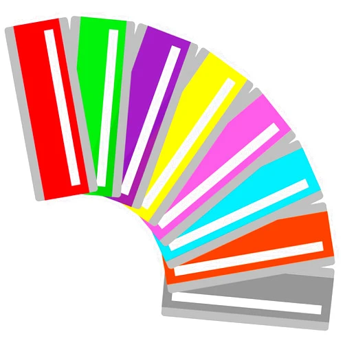 YDAHOBVL 8 Pieces Guided Reading Strips Colored Highlight Strips Overlays Reading Bookmark Reading Line Trackers for Kids Dyslexia Reading Strips Student Reading Tools