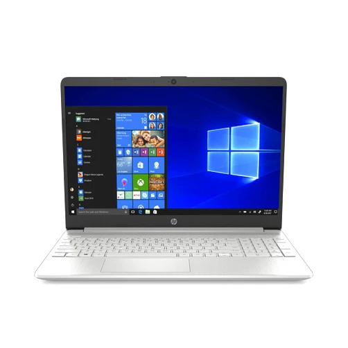 HP 15-Inch HD Touchscreen Laptop, 10th Gen Intel Core i3-1005G1, 4 GB SDRAM, 128 GB Solid-State Drive, Windows 10 Home in S Mode (15-dy1010nr, Natural Silver), 15-15.99 inches