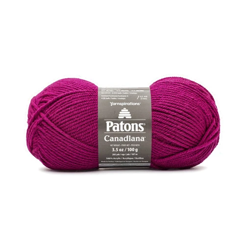 Spinrite Patons Canadiana Yarn - Solids-Fuchsia
