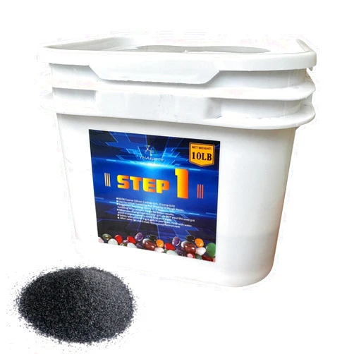 YHAspace 10 lbs Rock Tumbler Grit - Tumbler Media Grit,Rock Polishing Grit Media, Works with Any Rock Tumbler, Rock Polisher, Stone Polisher,COARSE 60/90 Silicon Carbide Grit, Step 1 for Tumbling Stones
