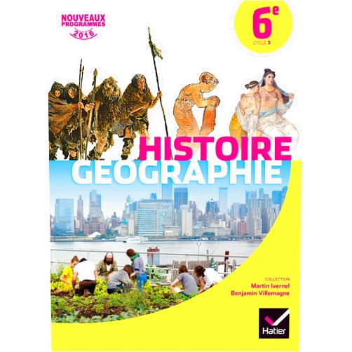 French Edition by Martin Ivernel (Author), Patrick Mougenet (Author), Patrice Pasqualini (Author), Anne Robert-Baudart (Author), Jean Ruhlmann (Author), Benjamin Villemagne (Author), Corinne Chastrusse (Author), Antoine Frémont (Author), Sophie Gaudelette (Author), Véronique Grandpierre (Author), Matthieu Lecoutre (Author), Jean Claude Martinez (Author), Sandrine Mexal (Author) & 9 more Histoire-Géographie 6e éd. 2016 - Manuel de l'élève