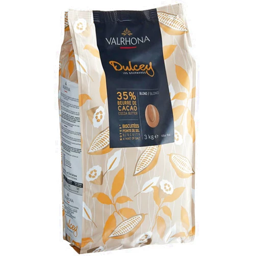 FixtureDisplays Valrhona Caraibe 66% Dark Chocolate Feve 6.6 lb. WS-999VAL31870-NF