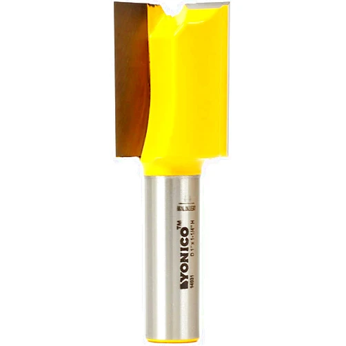 YONICO Router Bits Straight Bit 1-Inch Diameter X 1-1/4-Inch Height 1/2-Inch Shank 14031