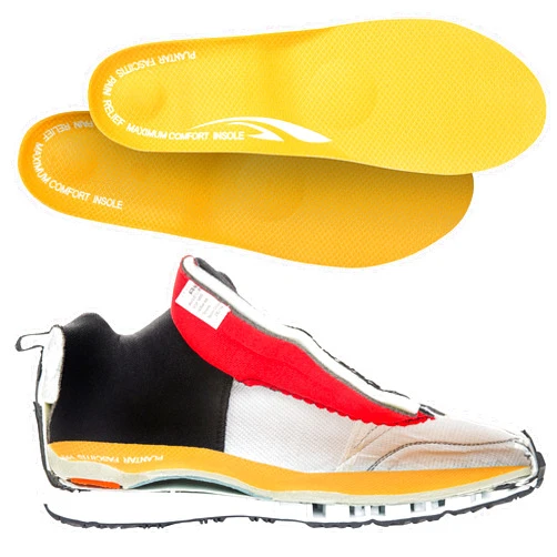 Shred Soles Plantar Fasciitis and Heel Spur Full Length Insole Inserts Arch Supports with Thick Gel