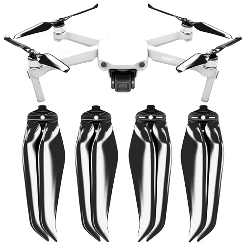 Master Airscrew Stealth Propellers for DJI Mavic Air 2 - Black, 4 pcs