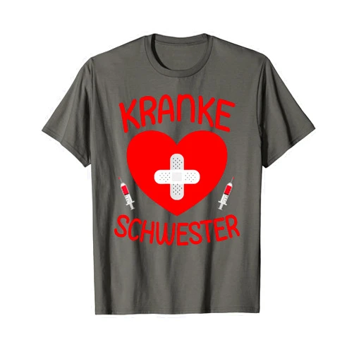 Fasching Karneval Köln Kostüm für Damen und Herren Sick Sister Carnival Fancy Dress Nurse T-Shirt