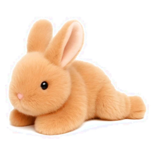 Mushymallow Adorable Easter Bunny Stuffed Animal Soft Brown Rabbit Plush Toy Cute Birthday Easter Gifts for Boys Girls Kids Toddlers