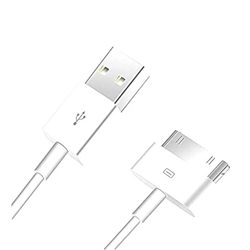 OYEFLY 2pcs 30 Pin USB Sync Charging Cable Cord Replacement for Old A-pple i-Phone 4/4S 3G/3GS, i-Pad 1/2/3,i-Pod Nano/i-Pod Touch (3.2ft (2pcs))