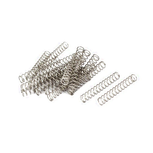 uxcell Compression Spring,304 Stainless Steel,8mm OD,0.8mm Wire Size,50mm Free Length,Silver Tone,20Pcs