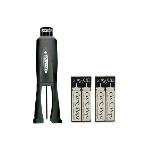 Cork Pops 12240 Legacy Wine Bottle Opener with 5 Refill Cartridges 13238 …