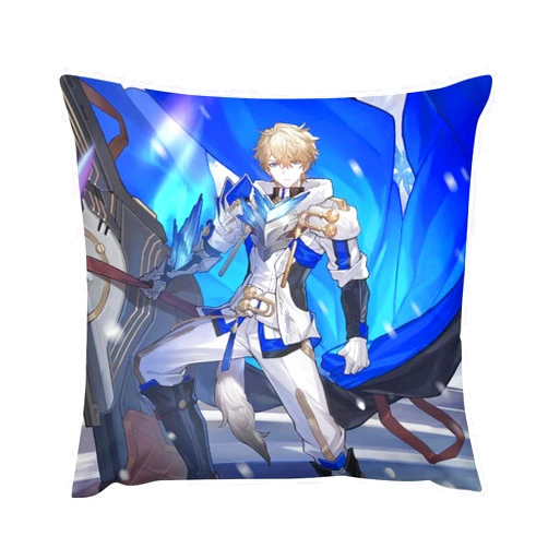 PLAYDOM Honkai:Star Rail Kafka JingYuan DanHeng March 7th Himeko Bronya Rand,18 * 18 inch- Throw Pillow Decor for Home Sofa Bedding (Gepard Landau)
