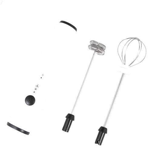 Housoutil 1pc Home Essentials Travel Essentials Whisk Egg Cake Mixer Coffee Mixer Milk Maker Milk Foamer Egg Stirrer Foam Machine Necessity Set White Electric