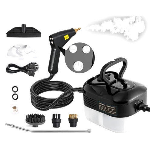 Foandbevi Handheld Steam Cleaner, 2500W Pressurized Multi-Surface Steam Cleaner for Home Use, Car Steamer For Auto Detailing Kitchen Floors Tools