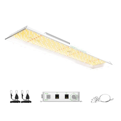 MARS HYDRO 2024 New TSL2000 300 Watt Led Grow Lights for Indoor Plants, Sunlike Full Spectrum Dimmable Daisy Chain Growing Lamps for Hydroponics Seedling Veg Bloom in 4x2/5x3 Grow Tent Greenhouses
