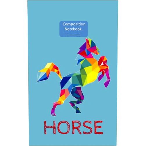 ILYA M COMPOSITION NOTEBOOK HORSE LOVERS: GIFTS FOR KIDS AND WOMEN GIRLS