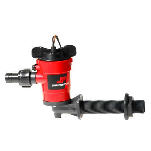 Johnson Pumps of America 38702 Marine 90 Degree 750 GPH Cartridge Aerator Pump