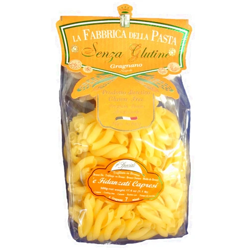 La Fabbrica Della Pasta Gluten Free Fidanzati Capresi 500 Grams (1.1 lb)