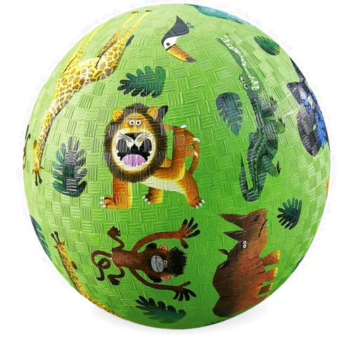 Crocodile Creek - Very Wild Animals - Rubber Playground Ball, 7