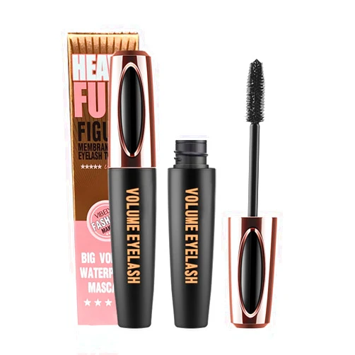 Tiejdhr 4D Silk Fiber Lash Mascara Extension Voluminous Mascara Waterproof & Smudge-Proof Long-Lasting 24 Hours No Flaking Longer Thicker Eyelashes,All Day Exquisitely Full (1 Pack)