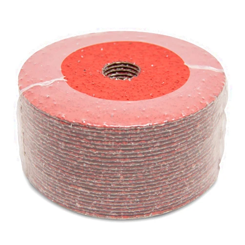 Benchmark Abrasives 5 Inch Sanding Discs Ceramic Resin Fiber Grinding Disc for Grinding, Stripping on Wood, Fiberglass, Steel, Metal, 7/8