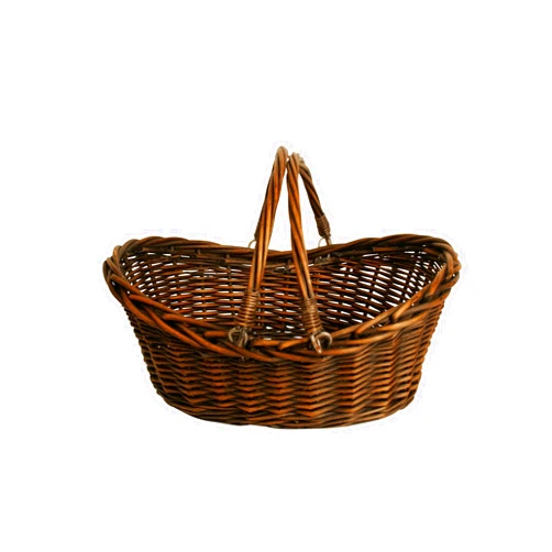wald imports 1001-MD 17 in. Dark Willow Basket