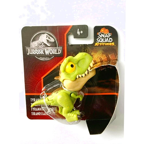 Figures JurassicWorld Snap Squad Attitudes T Rex Tyrannosaurus Rex [Green] 2