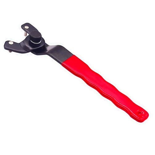 Dianrui Lock-nut Grinder Wrench(Red) Adjustable Grinder Wrench angle grinder wrench Suitable for most grinders