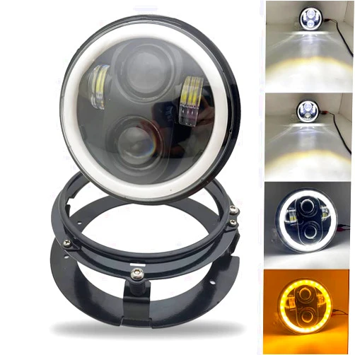 ZULOW motorcycle headlight Motorcycle 5.75 inch Led headlight For VTX 1300 1800 5 3/4