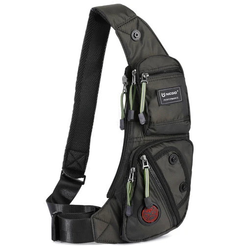 NICGID Sling Bag Chest Shoulder Backpack Crossbody Bags Casual Daypack for Men Women
