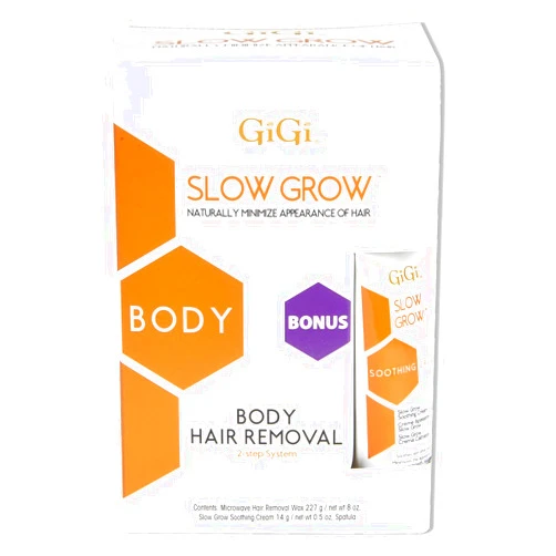GIGI Gigi slow grow total body hair removal 2-step system with papaya extract