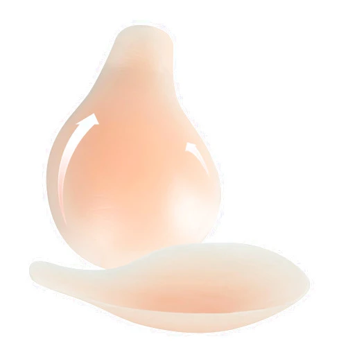 AxuuRmvin Silicone Stick On Bra Invisible Lift Bra Reusable Push Up Sticky Bra Adhesive Backless Strapless Bras for Women