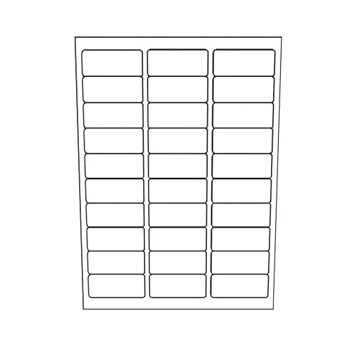 Maco Printable Labels for Mailing - Laser/Ink Jet Compatible Shipping Address Labels, 30 per Sheet, 1