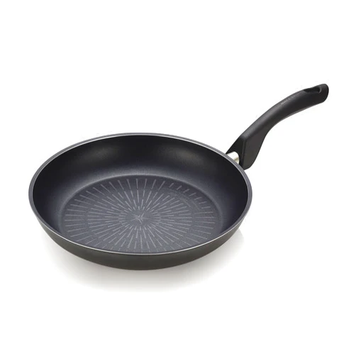 Happycall Induction Titanium Nonstick Frying Pan, Grey, PFOA-free, Skillet, Dishwasher Safe (12inch)