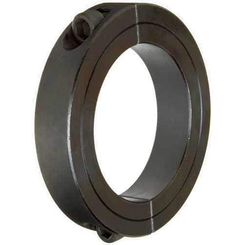 Climax Metal 2C-250 Steel Two-Piece Clamping Collar, Black Oxide Plating, 2-1/2